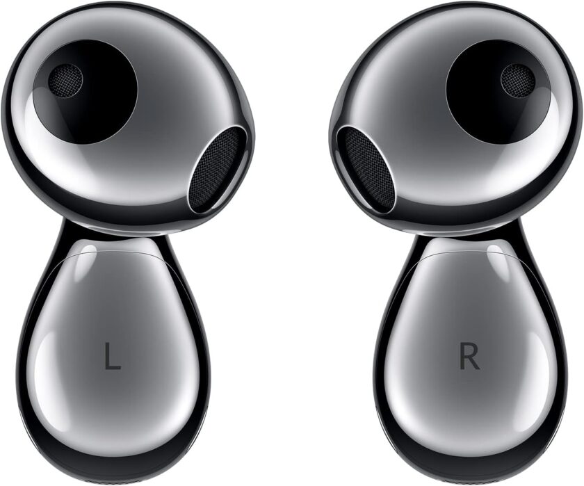 5 Wireless Ear - Bluetooth Earphones with Noise Cancelling - Curved in Ear Headphones with Optimal Fit - Long Battery Life and Water Resistant -  (Silver Frost) - Image 2