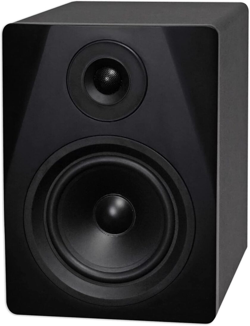 5.25" 2-Way 150W Black Active/Powered Studio Monitor Speaker - Image 2