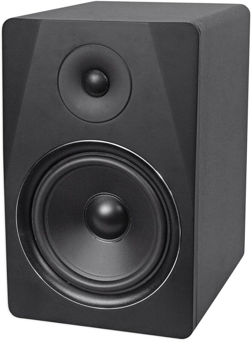 8" 2-Way 300W Black Active/Powered Studio Monitor Speaker