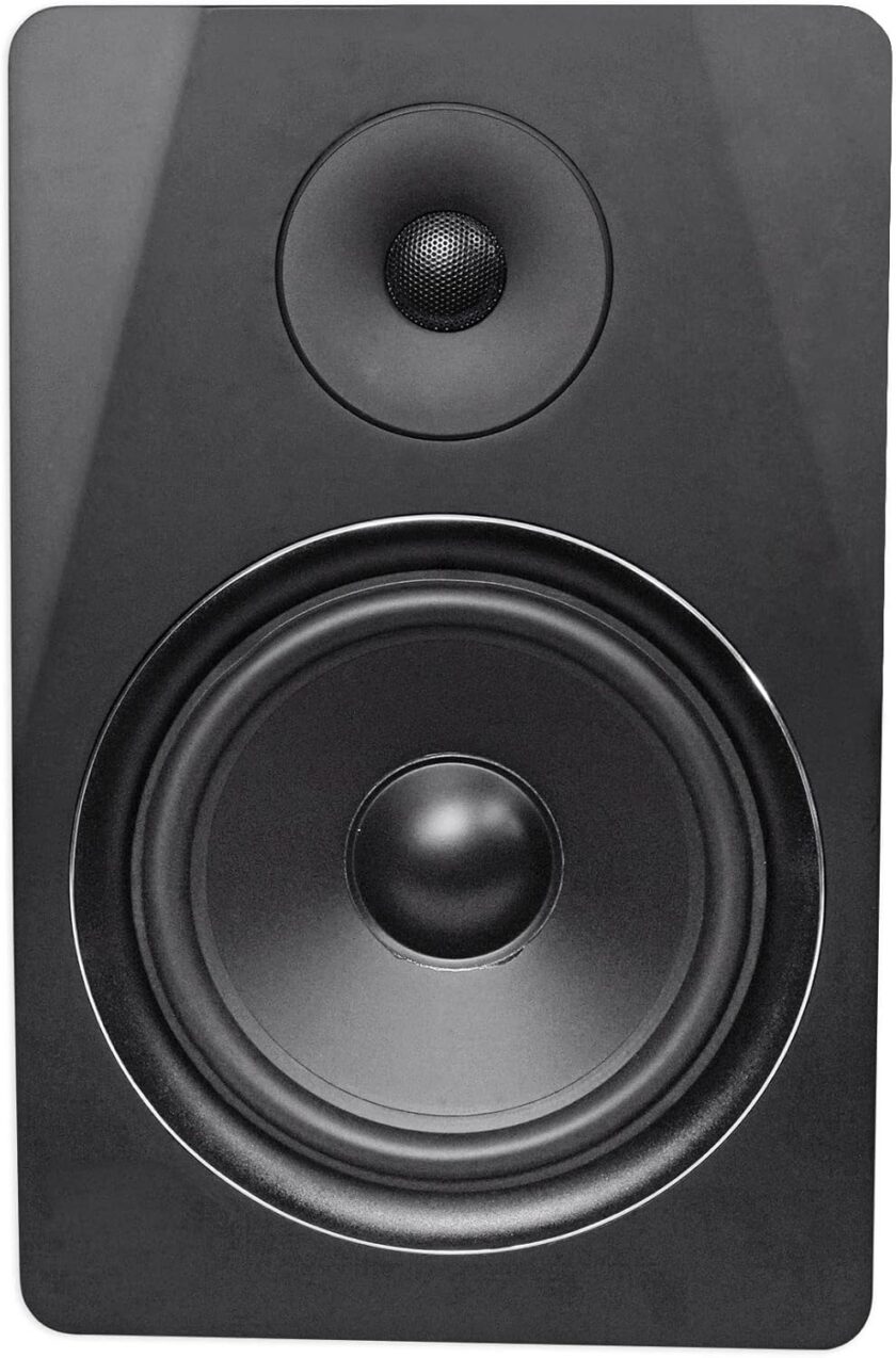 8" 2-Way 300W Black Active/Powered Studio Monitor Speaker - Image 2