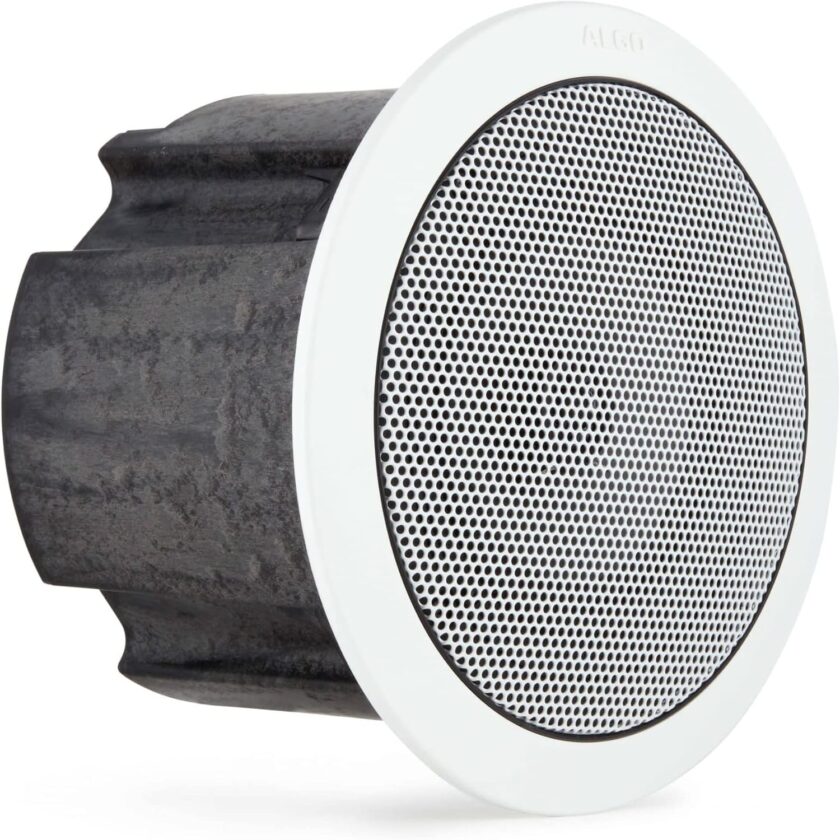 High Power Ceiling Speaker for Paging, Notification & Music (White)